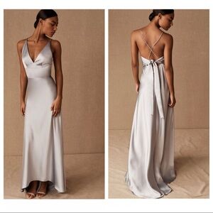 Monique Lhullier BHLDN Maribelle Dress in Dove